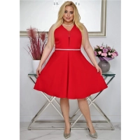 001120. ARIA CZERWONY plus size