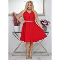 001120. ARIA CZERWONY plus size