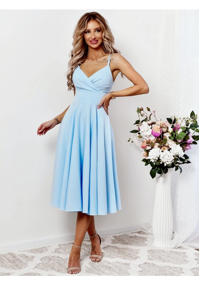 001140. TIFANI BŁĘKIT długość 7/8